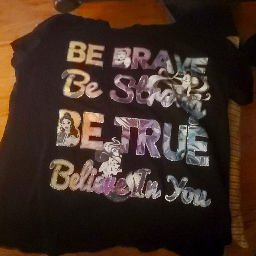 Black Disney princess shirt